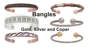 magnetic copper bangles and bracelets