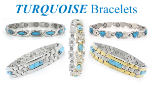Magnetic Turquoise Braceles